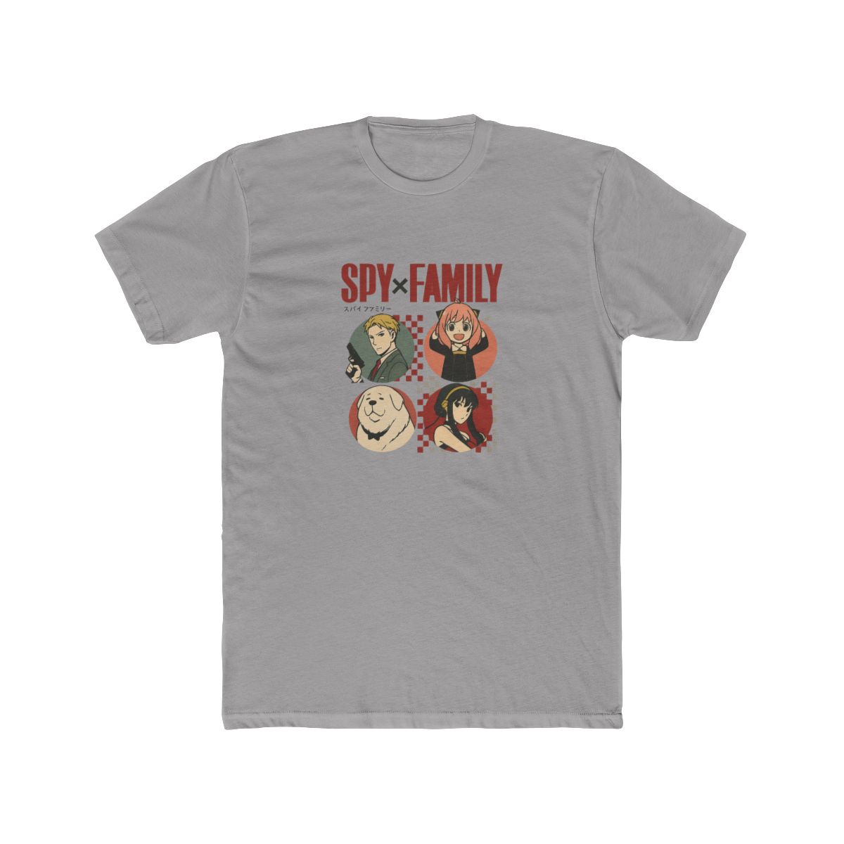 Spy x Family Forger Family Pixel Grid T-Shirt
