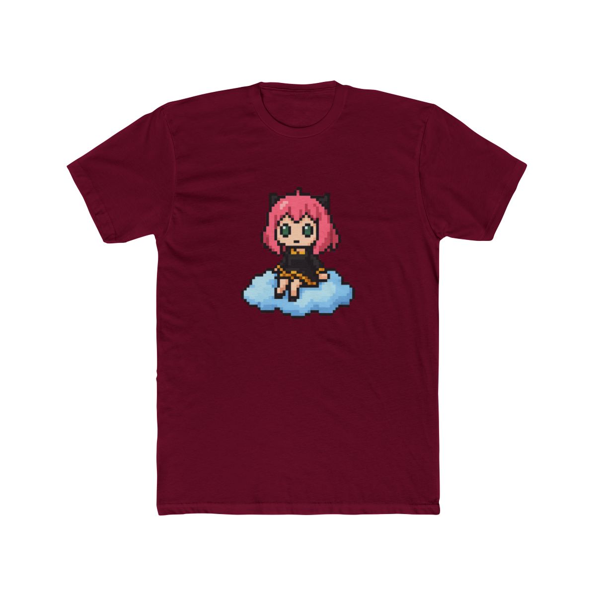 Spy x Family Pixel Anya Forget Minimalist T-Shirt - alternate angle 3, merchandise