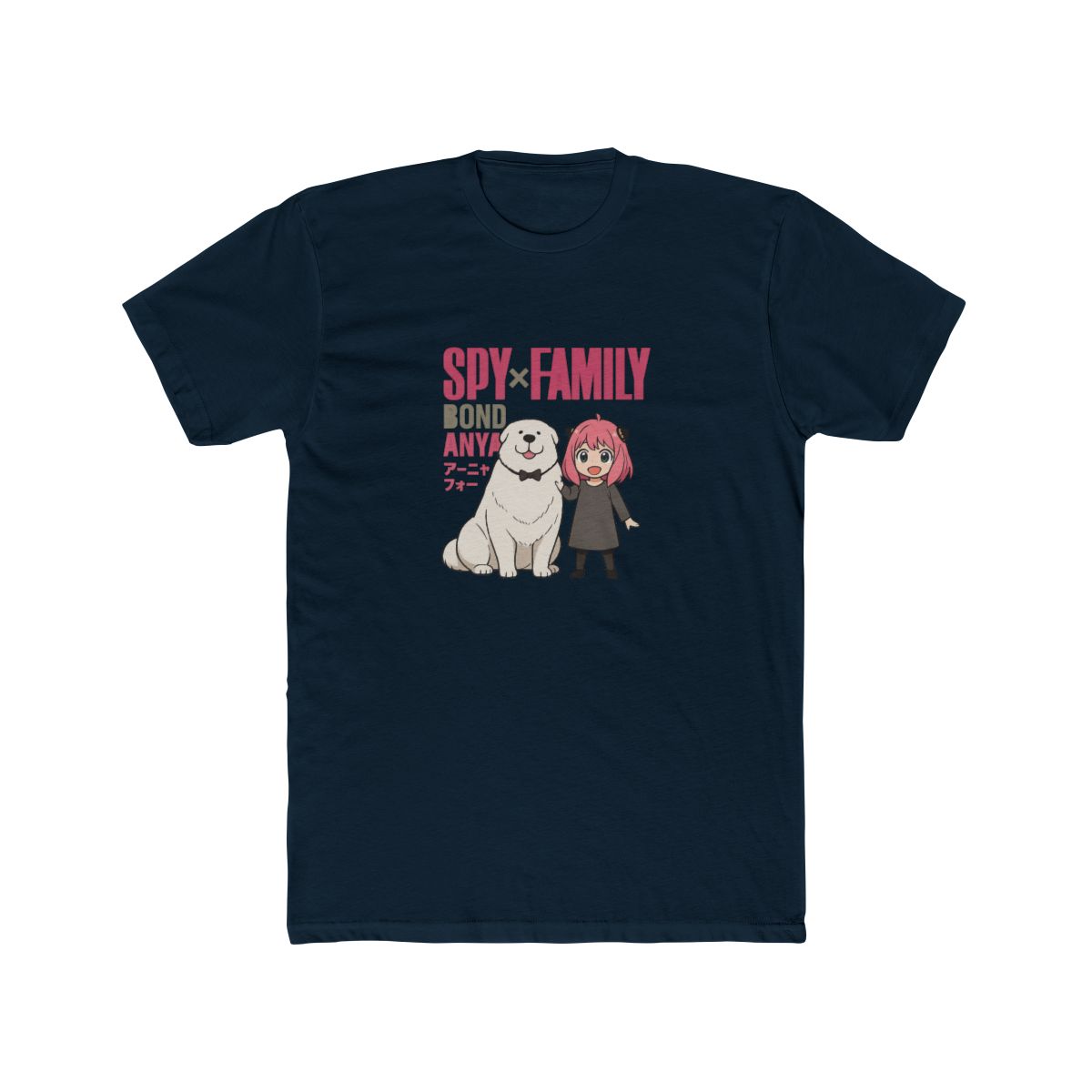 Anya Forger & Bond Spy x Family Anime T-Shirt - alternate angle 4, merchandise