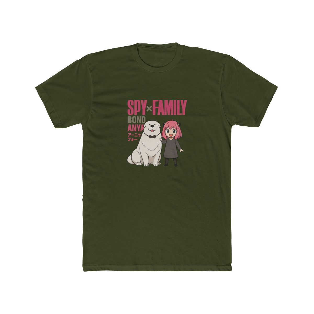Anya Forger & Bond Spy x Family Anime T-Shirt - alternate angle 3, merchandise