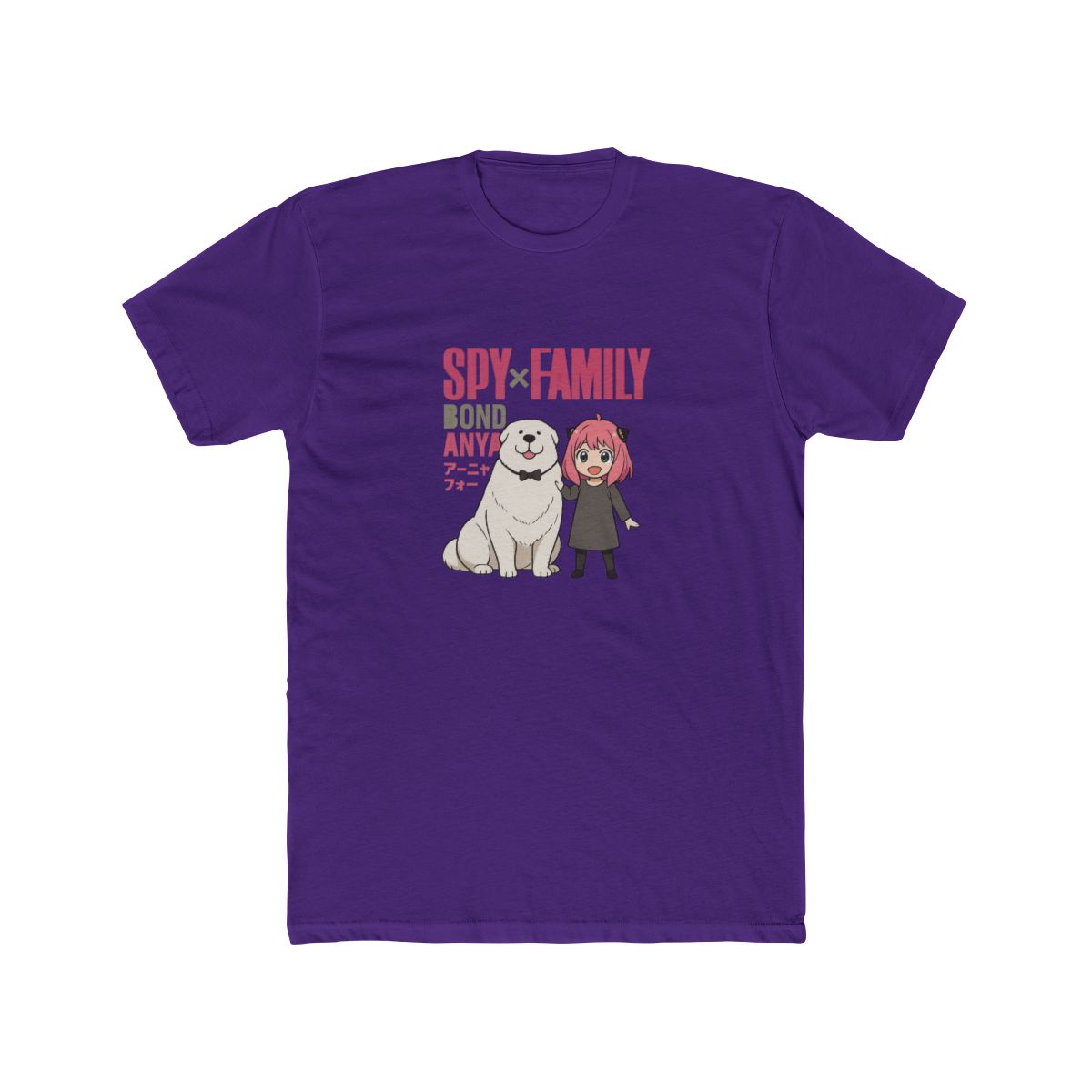 Anya Forger & Bond Spy x Family Anime T-Shirt - alternate angle 5, merchandise
