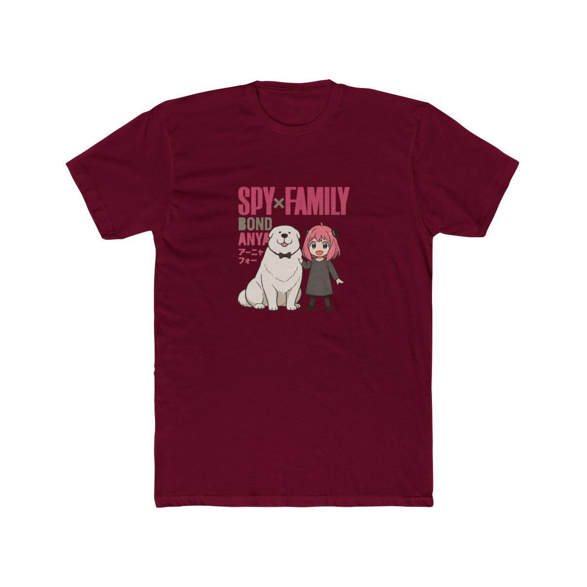 Anya Forger & Bond Spy x Family Anime T-Shirt - alternate angle 2, merchandise