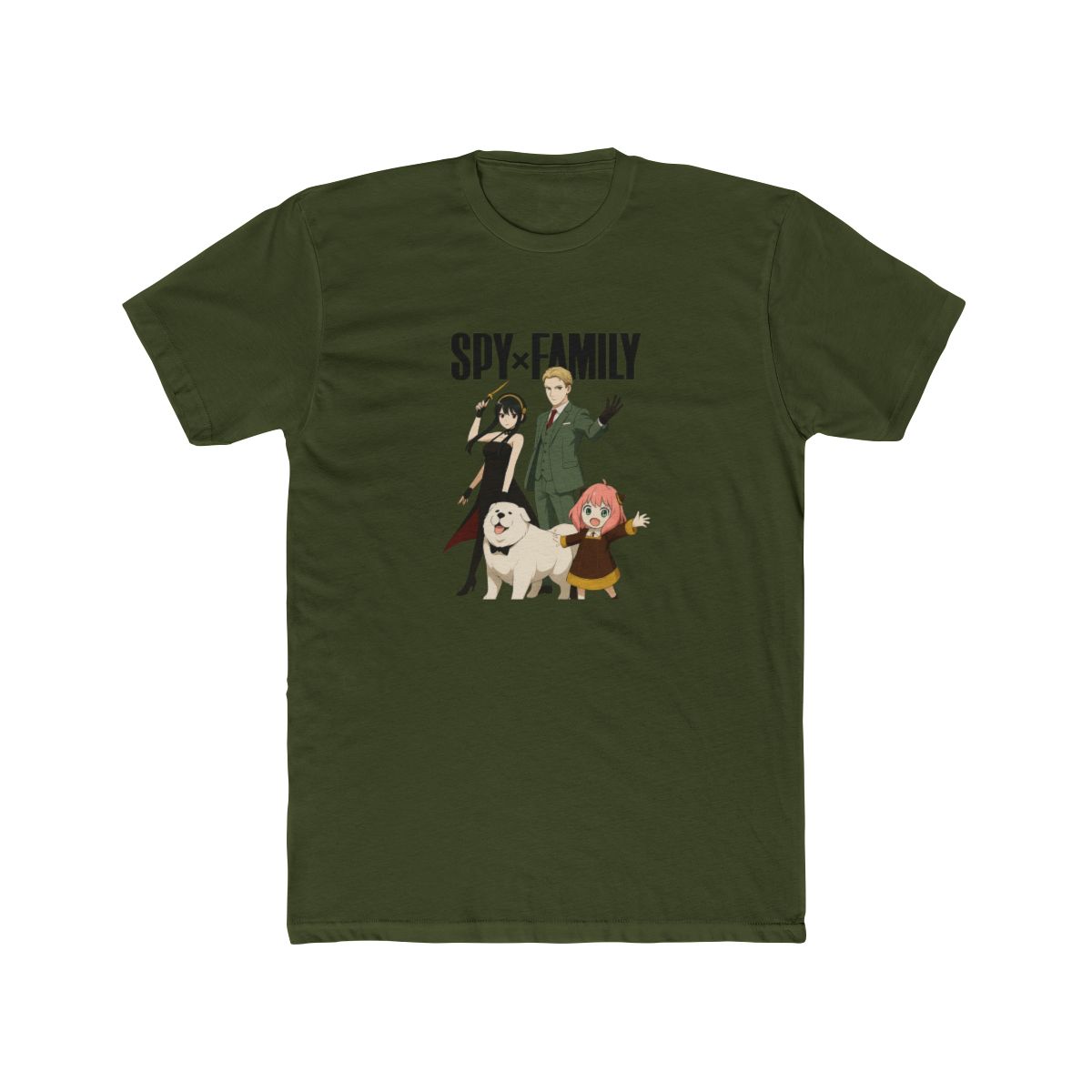 Vintage Family Anime Kawaii T-Shirt - alternate angle 5, merchandise