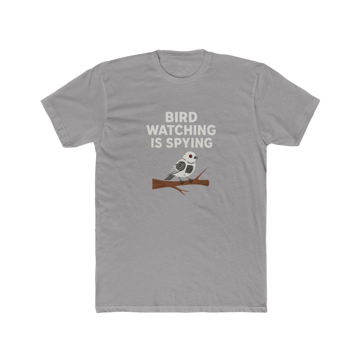 Vintage Birds Aren't Real Movement If It Flies It Spies Spy T-Shirt