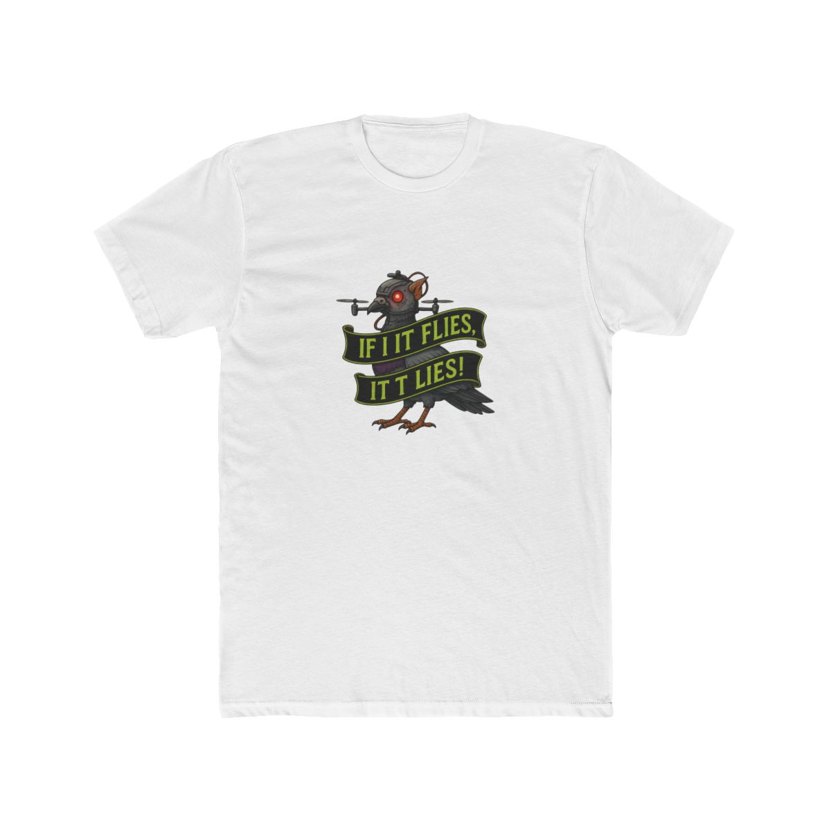 Vintage Birds Aren't Real Movement If It Flies It Spies Spy T-Shirt