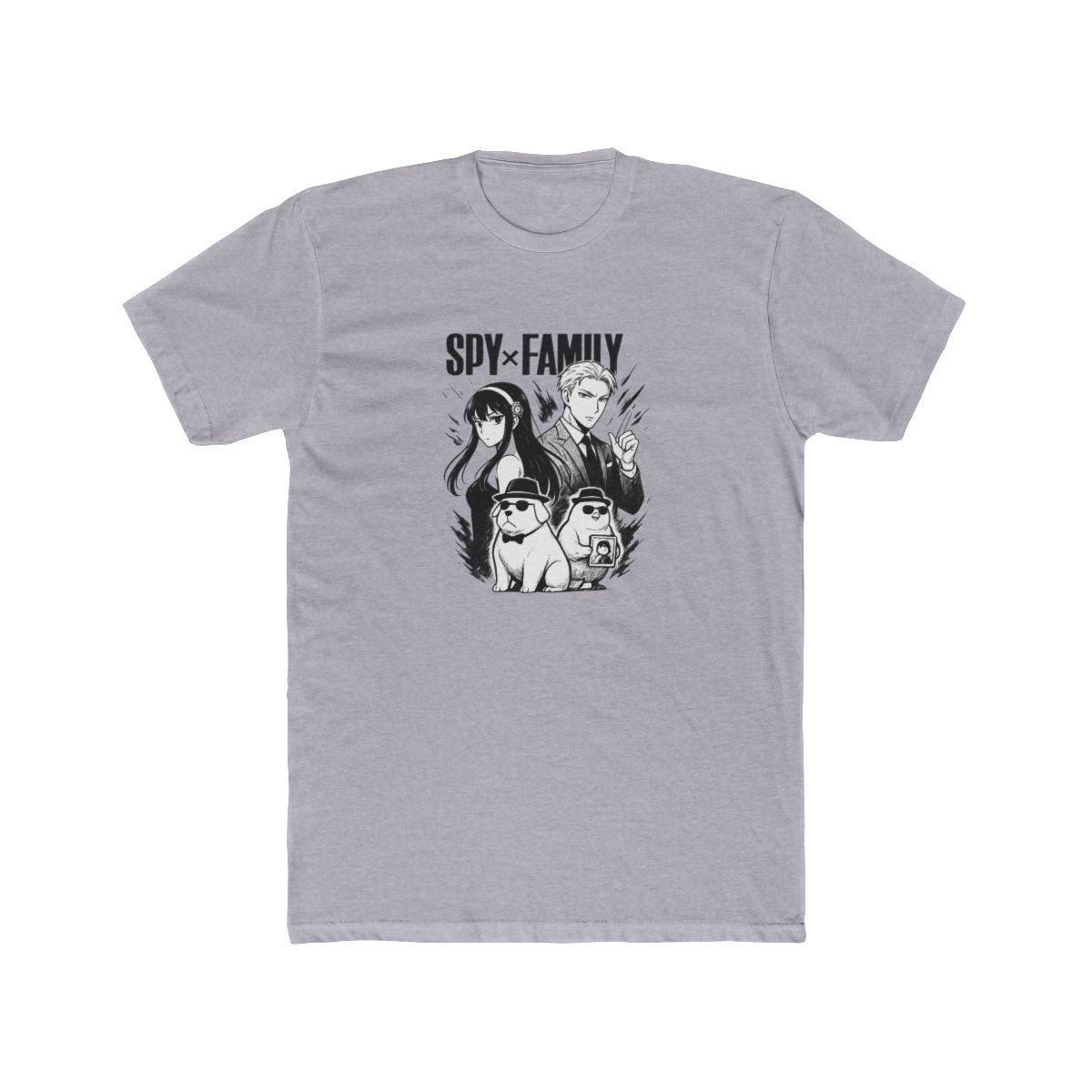 Anime Family Graphic T-Shirt Manga Shonen Vibes - alternate angle 5, merchandise