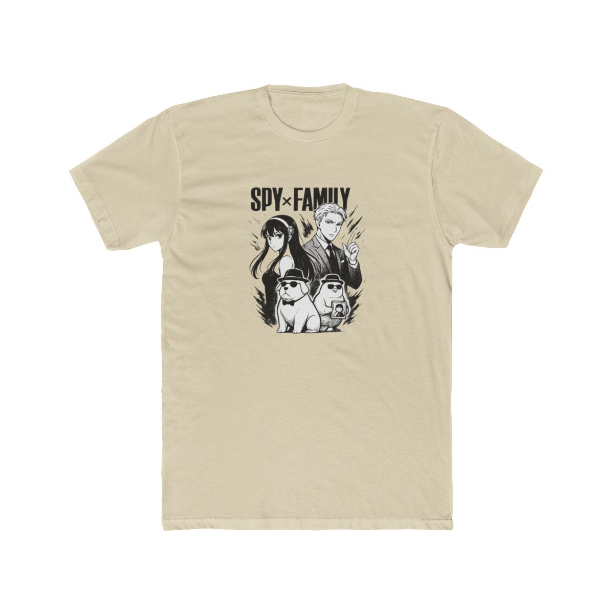 Anime Family Graphic T-Shirt Manga Shonen Vibes - alternate angle 4, merchandise