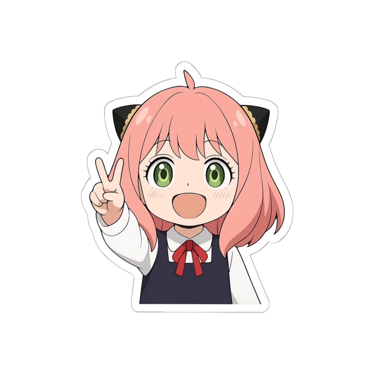 Cute Anime Girl Sticker | Kawaii Movie Fan Vinyl Decal