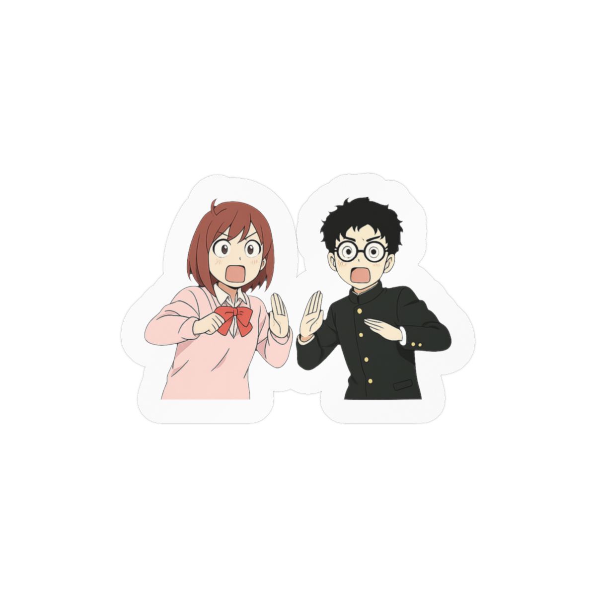 Dan Da Dan Anime Bold Vinyl Sticker Decal