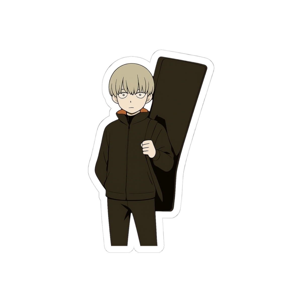Eve Backpacker Adventure Cute Vinyl Sticker