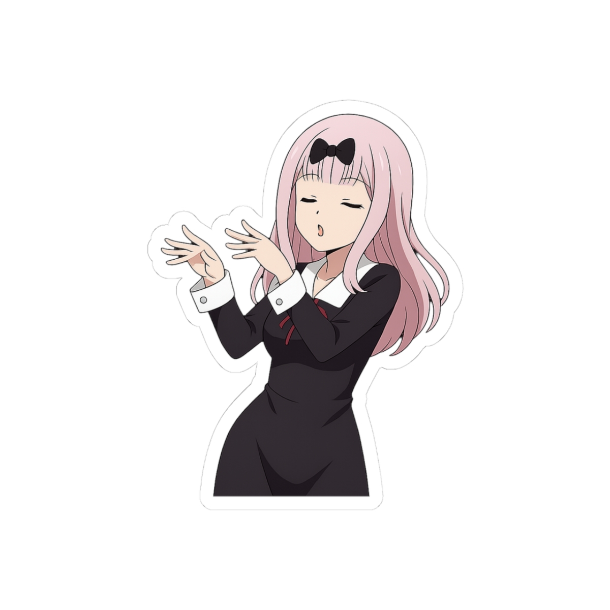 Chika Fujiwara Dance Kaguya-sama Sticker