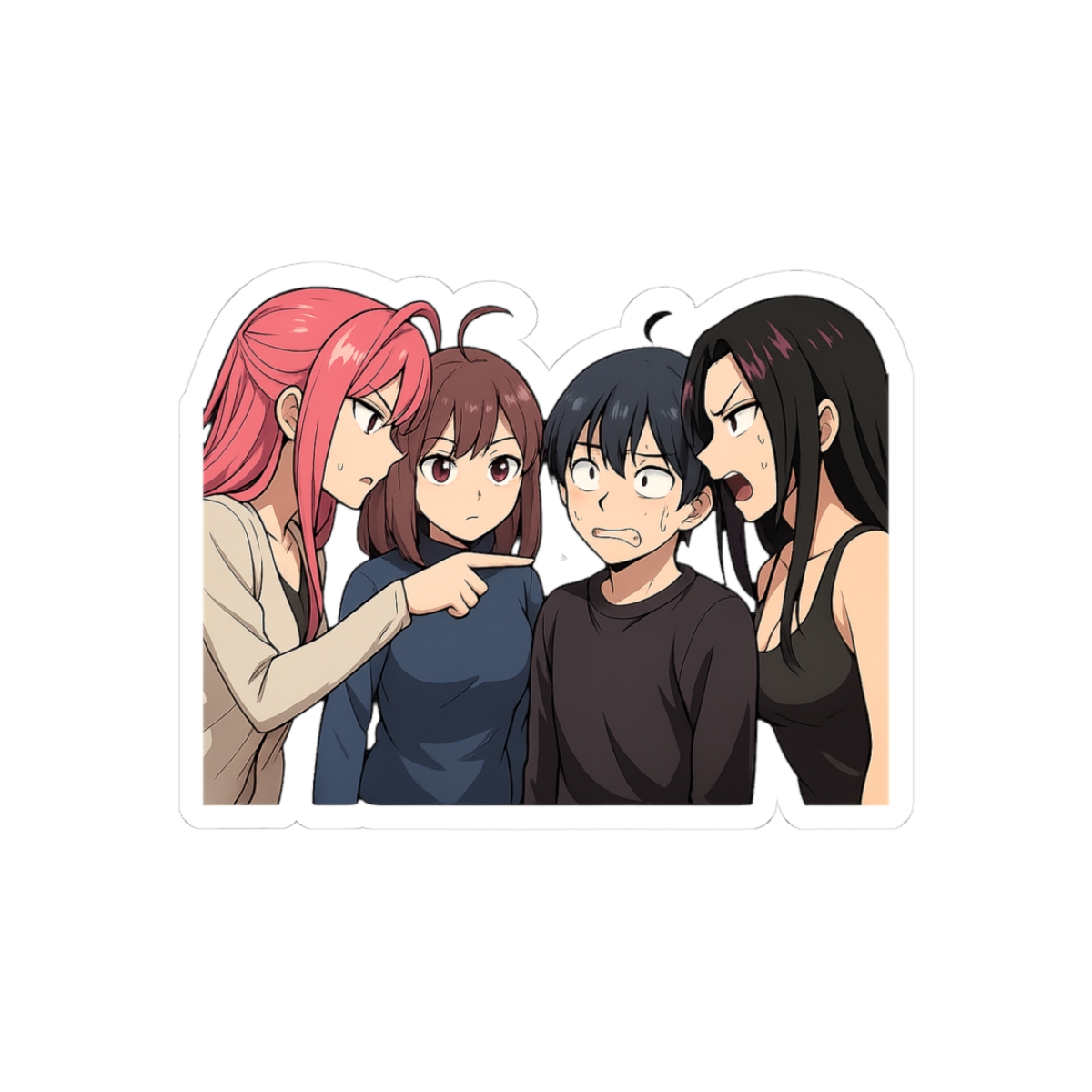 Someone Stop Her Manhwa Funny Sticker