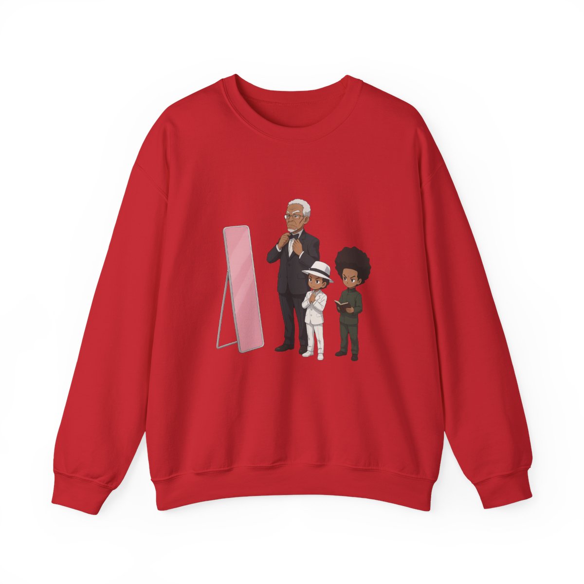 Casual Graphic Sweatshirt Effortless Style Design - alternate angle 2, merchandise