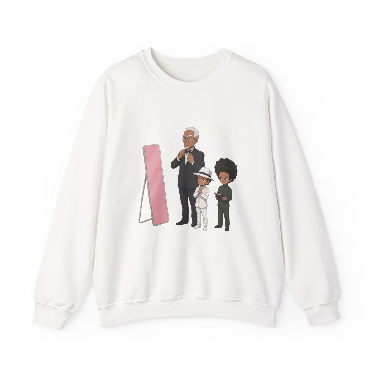 Casual Graphic Sweatshirt Effortless Style Design - alternate angle 5, merchandise