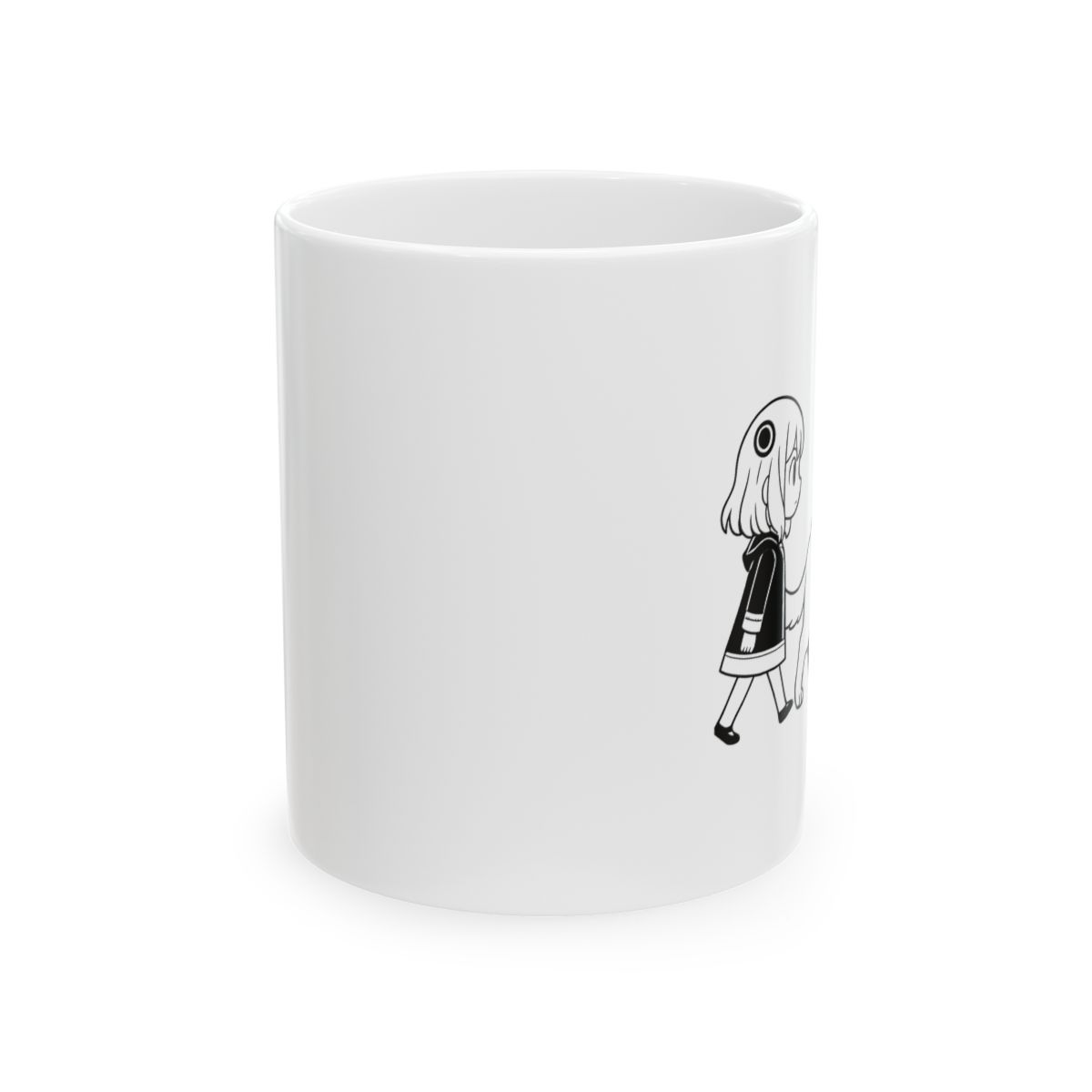 Anya Bond Cute Spy Duo | Spy x Family Mug, Anime Coffee Cup, Fan Gift - alternate angle 1, merchandise