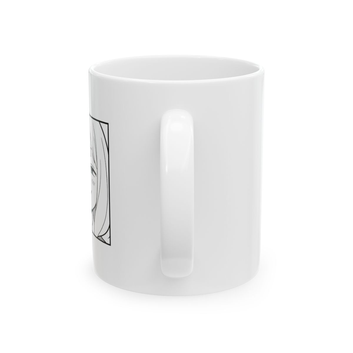 Peanut-Craving Anya Forger | Spy x Family Mug, Anime Coffee Cup, Fan Gift - alternate angle 3, merchandise