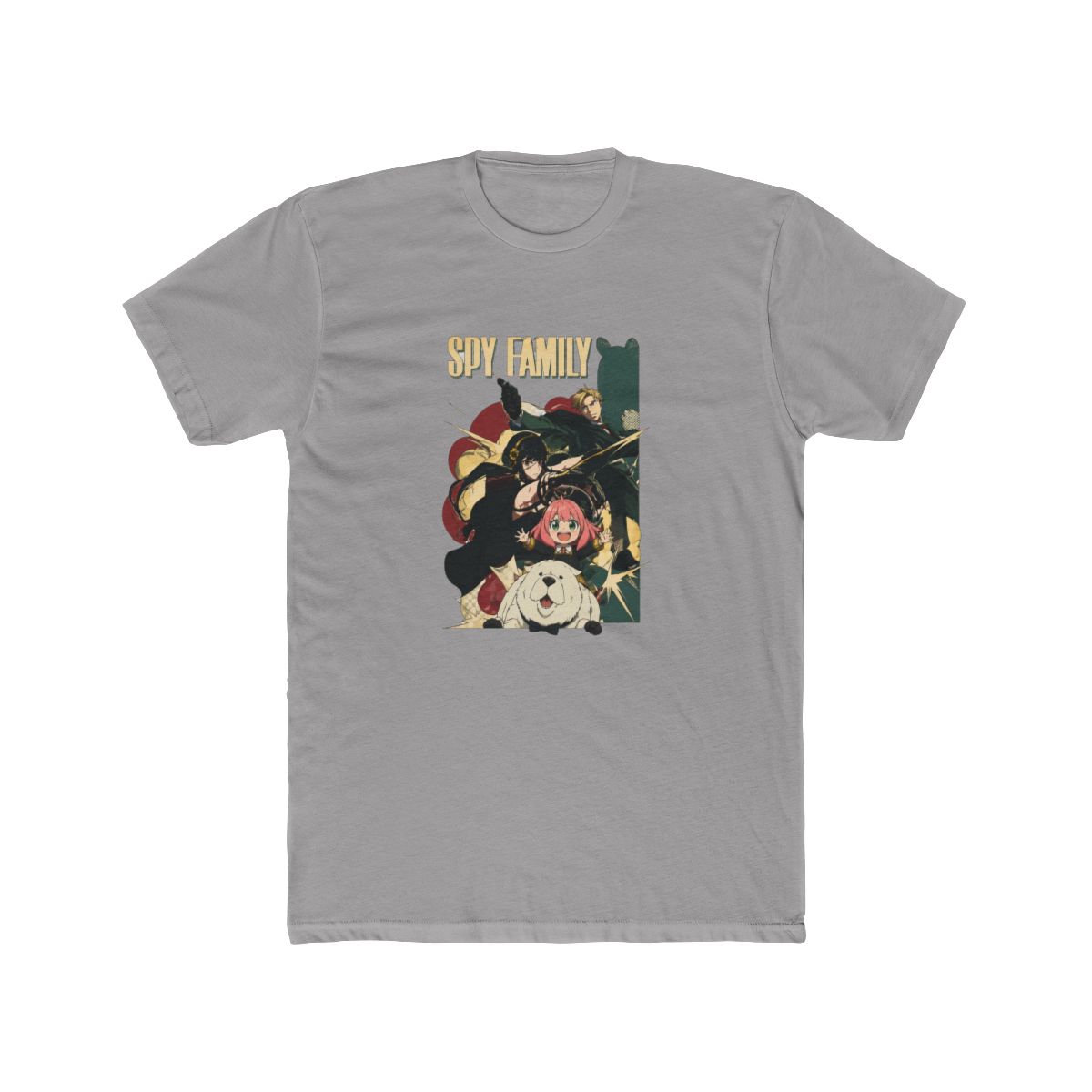 Spy x Family Graphic Shirt, Anime Heavy Cotton Tee, Manga Lover Gift, Japanese Cartoon Tee, Otaku Apparel, Anime Geek Clothing RZ - alternate angle 3, merchandise