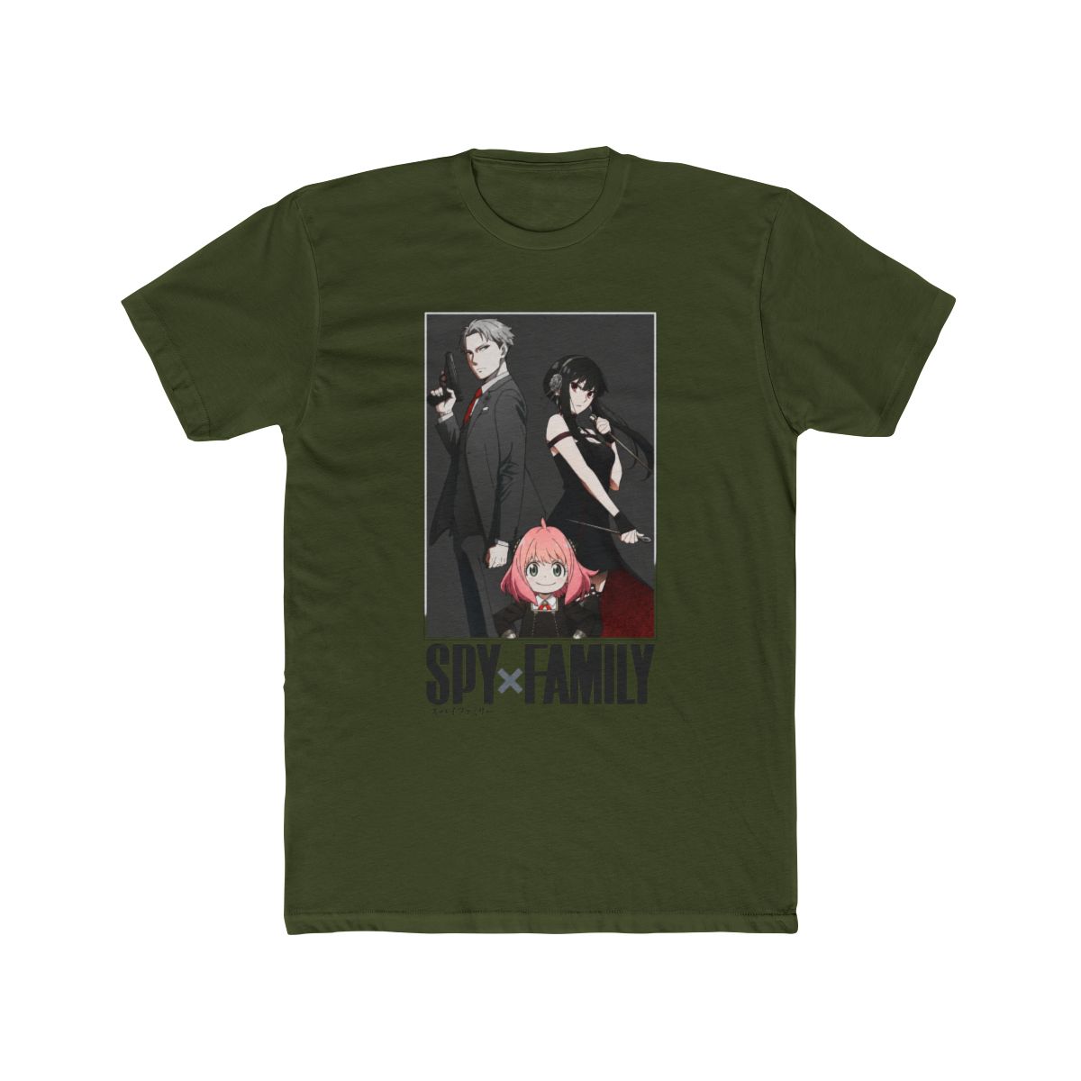 Family Picture Spy X Family Anime T Shirt - alternate angle 5, merchandise