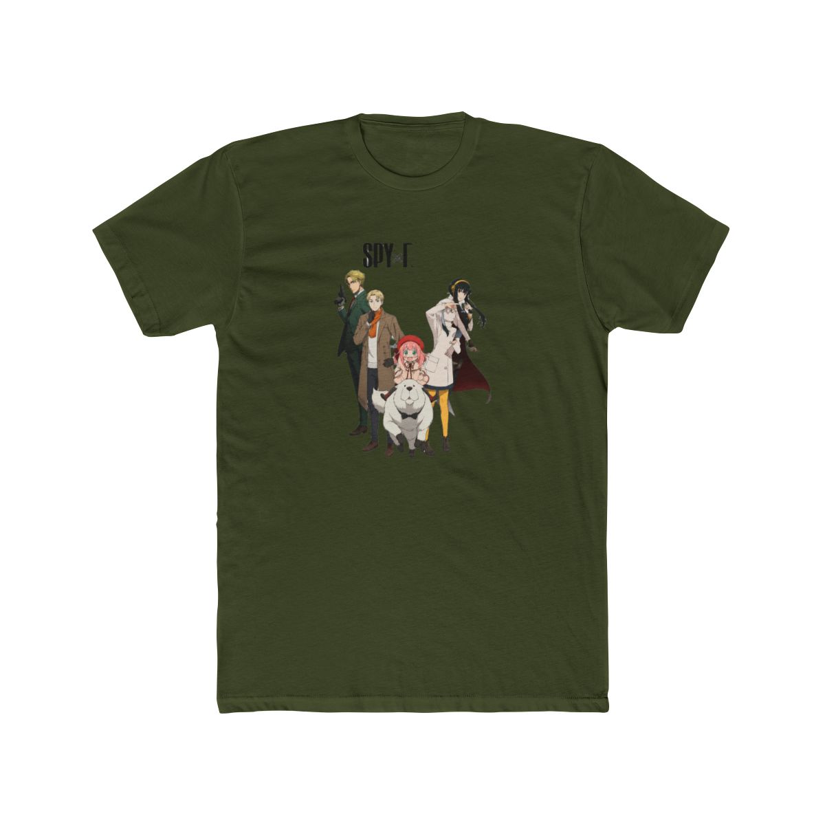 Vintage Family Anime Friends Shirt, Loid Forger Anya Forger tee, SXF Gifts For Anime Lovers - alternate angle 5, merchandise