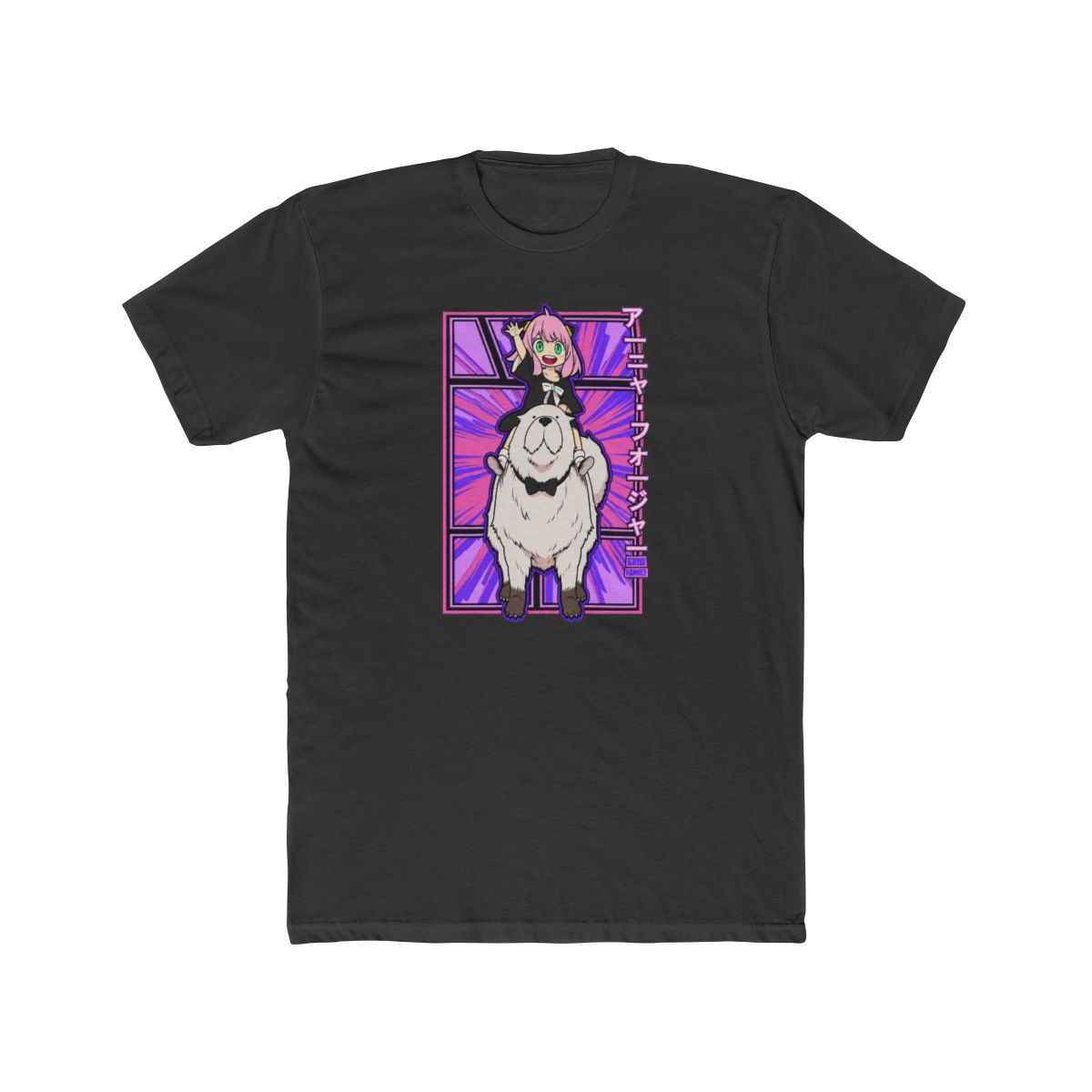 Anya Forger Anime Shirt – Spy X Family Cosplay Tee - alternate angle 5, merchandise