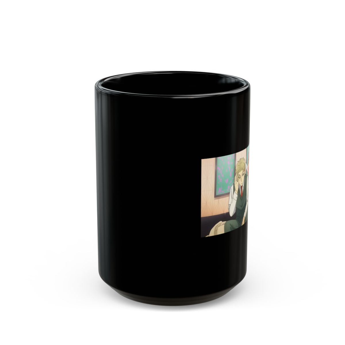 Spy x Family Black Mug #2 - alternate angle 2, merchandise