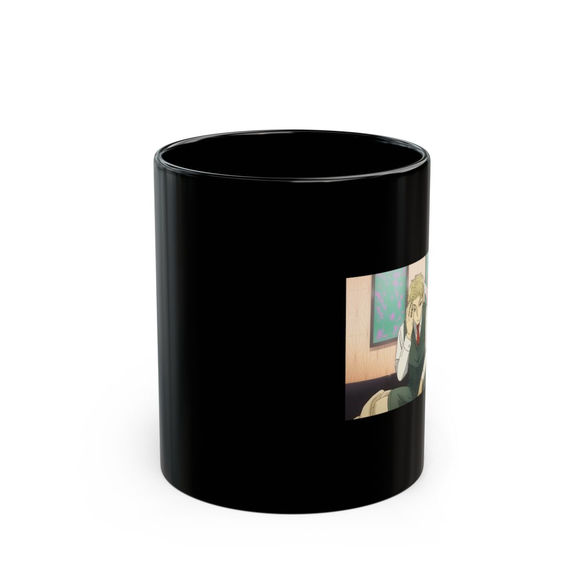 Spy x Family Black Mug #2 - alternate angle 1, merchandise