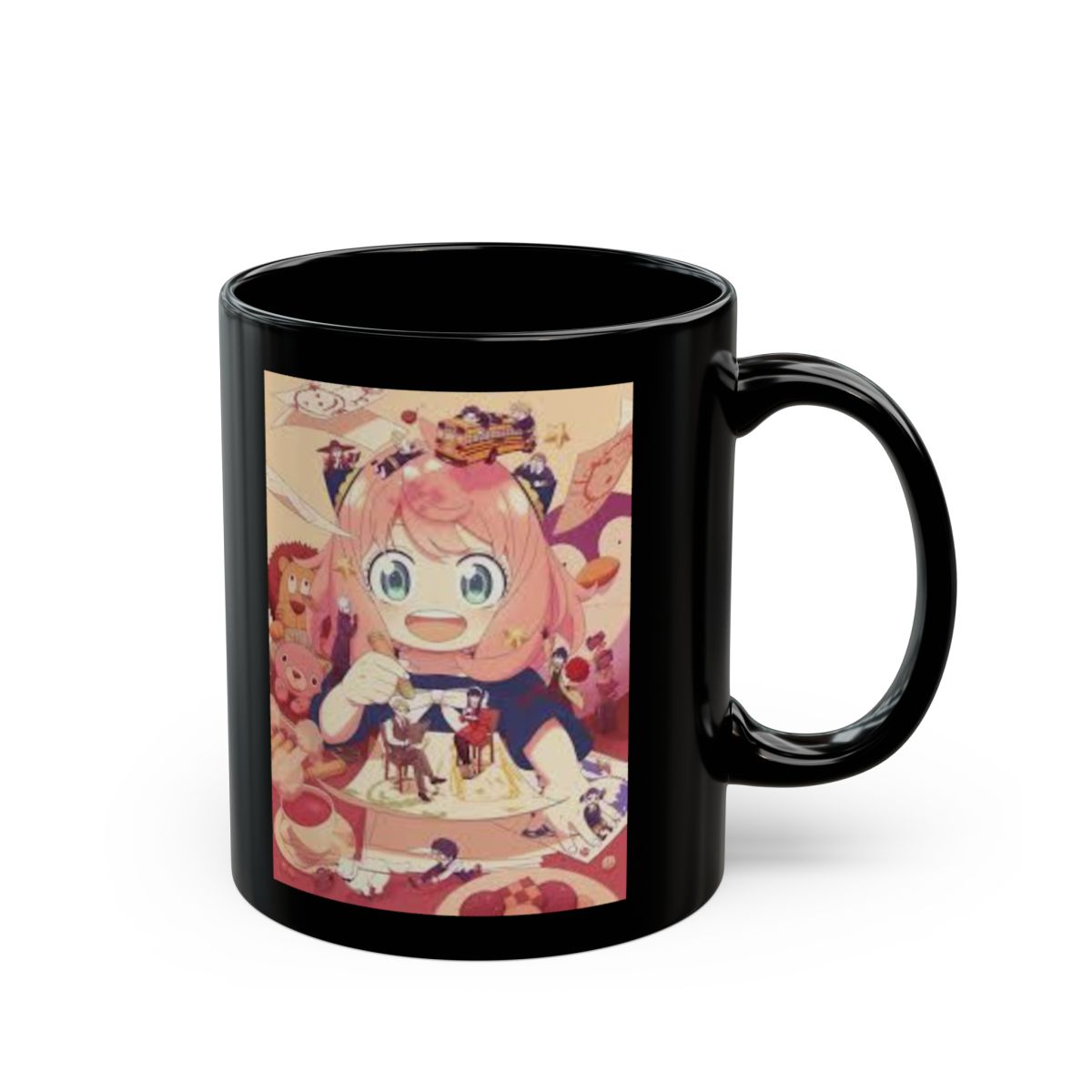 Spy x Family Black Mug