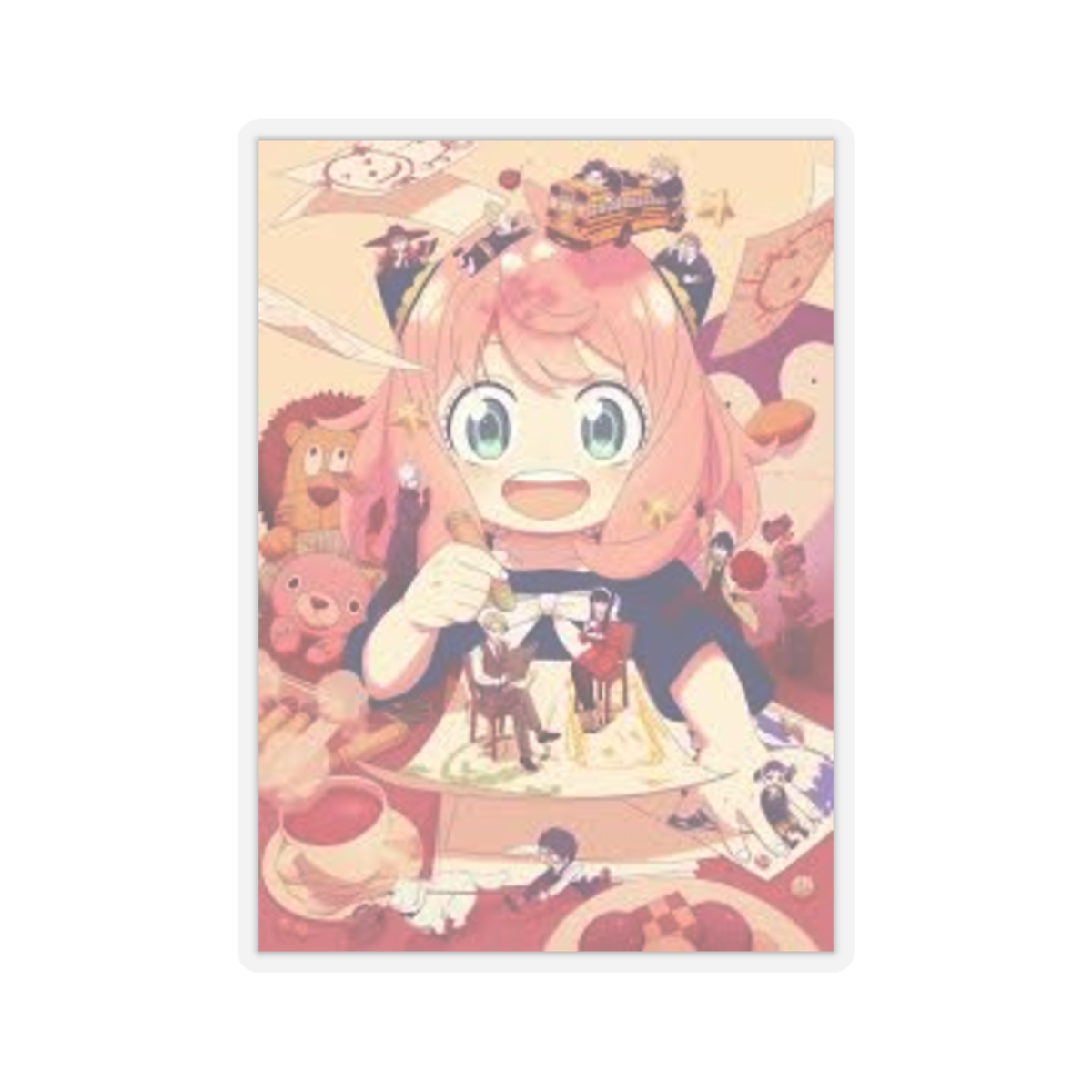 Spy x Family Sticker #3 - alternate angle 4, merchandise