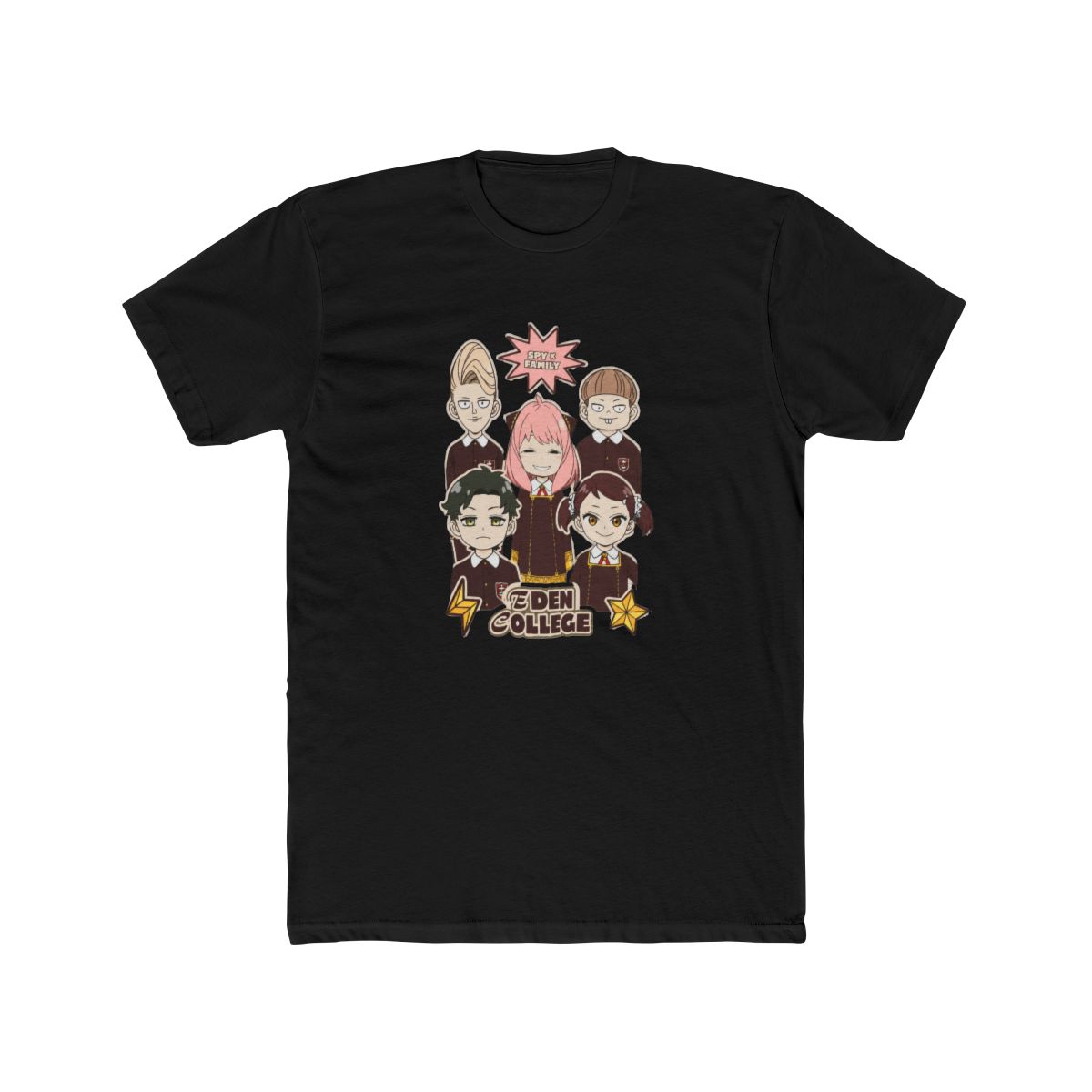 Spy X Family Anya Group Green Wash Girls T Shirt