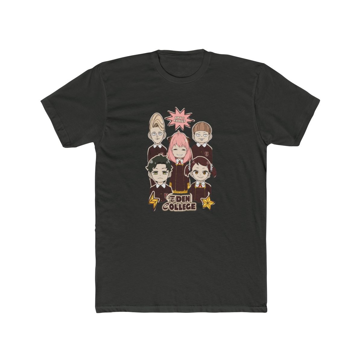 Spy X Family Anya Group Green Wash Girls T Shirt | Hot Topic - alternate angle 5, merchandise