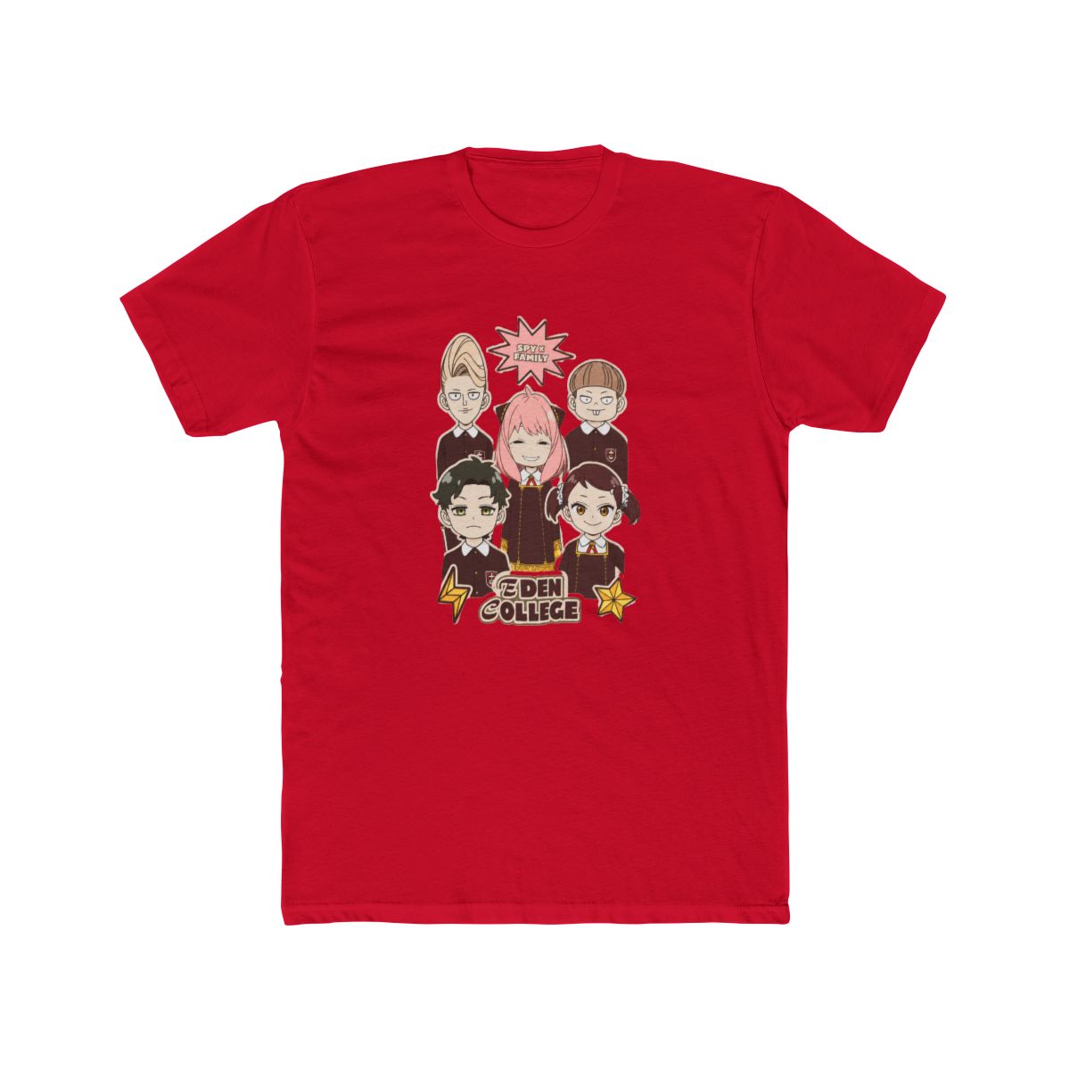 Spy X Family Anya Group Green Wash Girls T Shirt | Hot Topic - alternate angle 2, merchandise